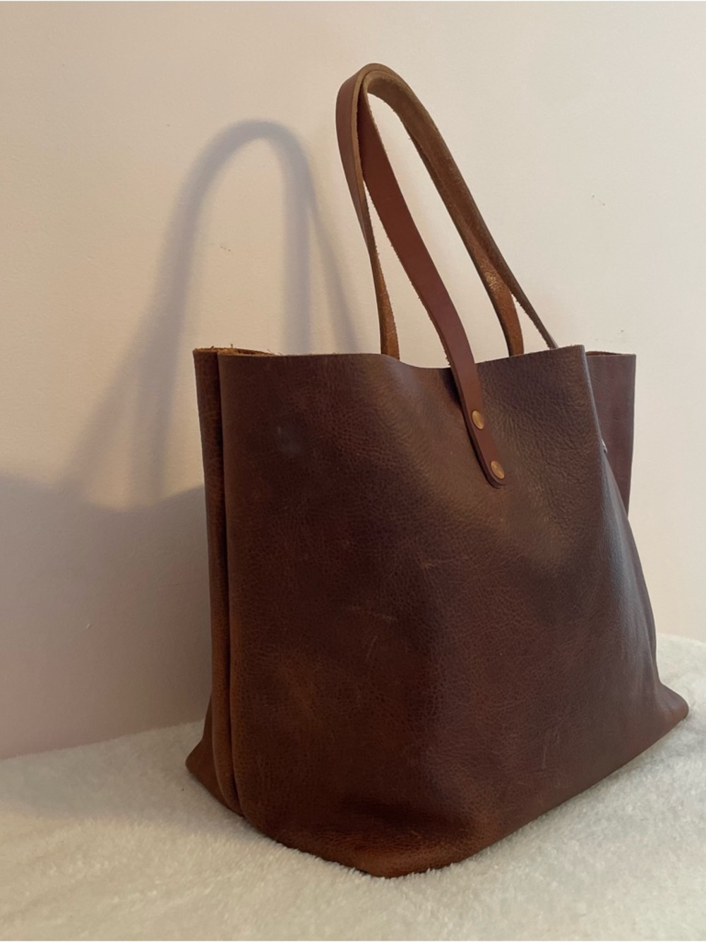KMM brown Kodiak market tote, great preloved condition!‎ - Picture 6 of 9